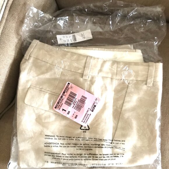 J. Crew Linen Tropical Weight Linen /Wool Blend Alexander Pant Size 2 NWT - Picture 4 of 4